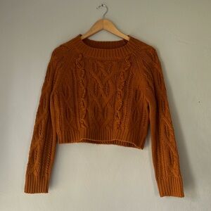 Cropped sweater